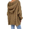 thumbnail image 1 of Innerwin Chandail d'Hiver Chaud pour Femmes Chic à Manches Longues Confortable Café TG, 1 of 6