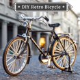 thumbnail image 4 of Jouet de Petite Bicyclette en Alliage Jouets de Petite Bicyclette Modèle Bricolage Modèle de Bicyclette Rétro Ornement Alliage Style Rétro Jouet de Vélo Classique, 4 of 9