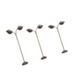 thumbnail image 2 of ziyahi 3x Iron T Bar Earring Necklace Jewelry Display Stand Rack Copper-Leave, 2 of 9