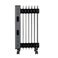 thumbnail image 4 of Pelonis 1500W Electric 3-Setting Oil Filled Radiator Heater, 4 of 9