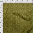 thumbnail image 2 of oneOone Viscose Chiffon Fabric Leaves & Floral Block Print Fabric BTY 42 Inch Wide, 2 of 4