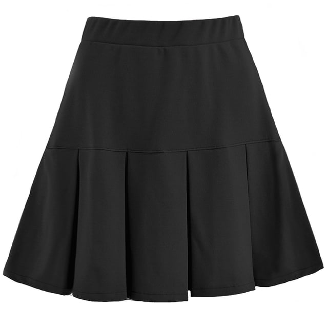 Jupe Femme Taille Haute Plissée Légère Jupe Courte Jupe d'Uniforme pour Filles
