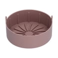 thumbnail image 2 of Fryer Basket, Dishwasher Safe Reusable Silicone Pot Non Stick  For Restaurant For Home For Kitchen 16cm Coffee, 2 of 8