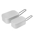 thumbnail image 2 of Portable Aluminum Bento With Foldable Handle Outdoor Meal Prep & Cooking Solution For Hot Meals & Ric Silicone Cooking Utensils Rice Cooker 5 Cup Silicone Cooking Utensils Set Cooker Pots Set Egg, 2 of 4