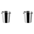 thumbnail image 3 of kurtrusly Rustproof Coffee Maker Food-grade 304 Stainless Steel Brushed Surface No Powder Remainded Brushed Inner Cup Non-toxic Bright Finished,53MM 2Set, 3 of 6