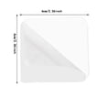 thumbnail image 2 of WIFKLSIIPG Square Acrylic Nano Double Transparent Seamless Removable Strong Universal Easy to Tear 10 Pieces(Clear), 2 of 7