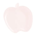 thumbnail image 1 of Apple Shape Plastic Plates - Dishwasher & Microwave Safe Reusable Lightweight Dinnerware for Kitchen/Camping, 3.35x3.15 Inches (White)​, 1 of 6