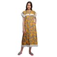 thumbnail image 1 of Moomaya Chemise de Nuit Imprimée Col Rond pour Femmes en Coton, 1 of 6