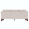 thumbnail image 2 of Brooklyn Upholstered Wood Base Sofa with 2 Throw Cushions, 2 of 9
