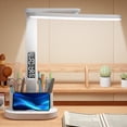 thumbnail image 4 of Storage Boxs Danhjin Desk Lamp With Pencil Clock Study Office Eye Protection Desk Lamp Reading Lamp Foldable Desk Lamp Large Capacity Battery Home Decor, 4 of 6