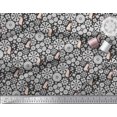 thumbnail image 3 of Soimoi Velvet Fabric Floral & Penguin Ocean Fabric Prints by Yard 58 Inch Wide, 3 of 3