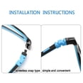 thumbnail image 2 of LOVEVER Silicone Anti-Slip Eyeglasses Children Glasses Arm Eyewear Accessories Replacement Leg Spectacle Frame, 2 of 10