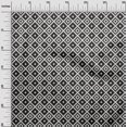 thumbnail image 3 of oneOone Rayon White Fabric Geometric Craft Projects Decor Fabric Printed By The Yard 56 Inch Wide, 3 of 4