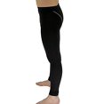 thumbnail image 2 of LANBAOSI Youth Boys Compression Leggings Unisex Athletic Pants Base Layer Football Workout Tight Size 10, 2 of 6