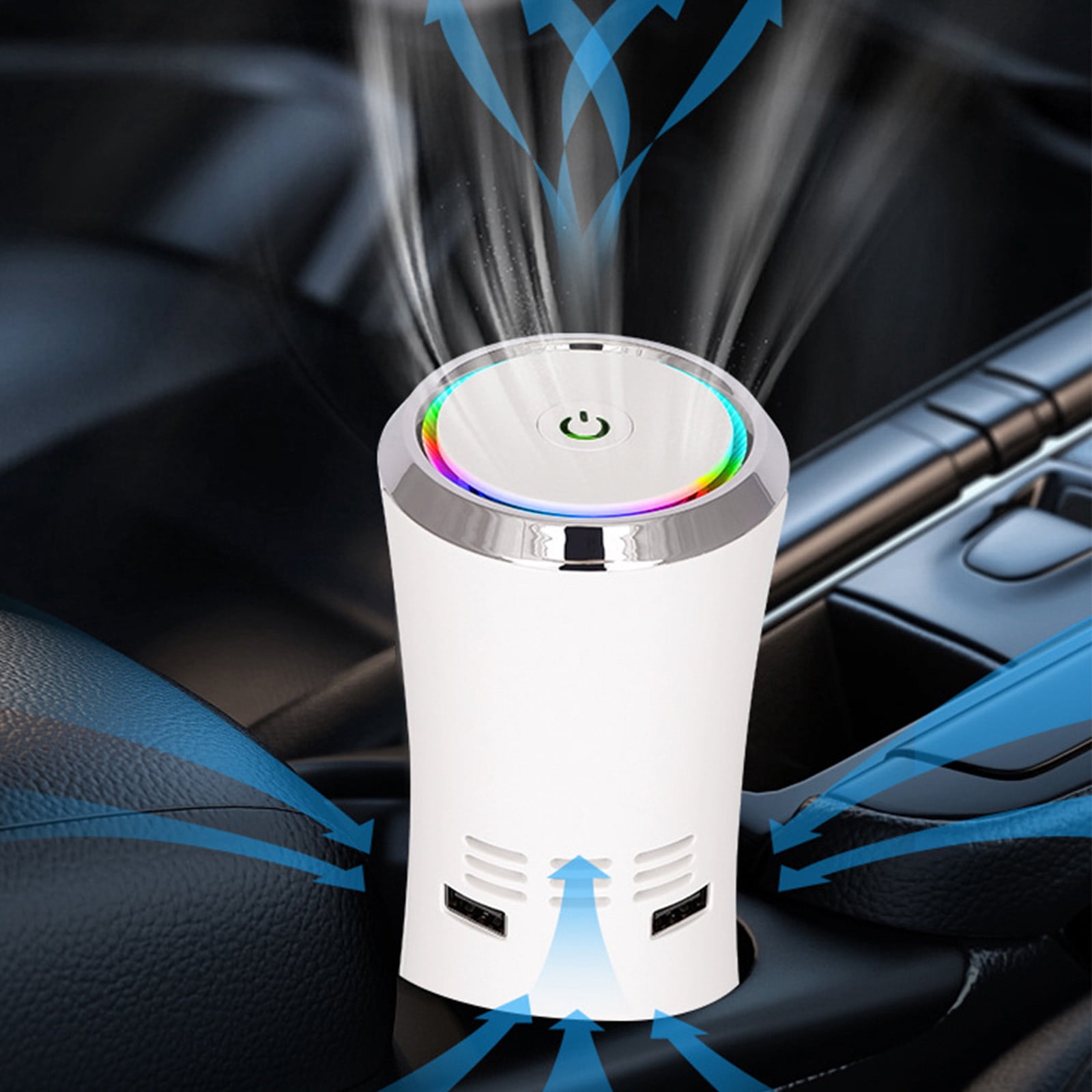 Home Purifier, True Filter For Rooms Up , Wildfire Smoke, Allergens, Pet Allergies,, Auto Mode, Silent