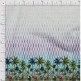 thumbnail image 1 of oneOone Cotton Cambric Fabric Geometric|Tree & Floral Panel Printed Fabric 1 Yard 56 Inch Wide, 1 of 3