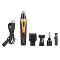 thumbnail image 1 of Rdeghly Men Hair Trimmer Shaver Set,4 In 1 Rechargeable Men Nose Ear Temple Hair Trimmer Electric Beard Eyebrow Clipper Shaving Kit, Electric Eyebrows Trimmer, 1 of 8