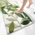 thumbnail image 1 of SDOTXA Clearance!!! Green Leaves Bath Mat  Non Slip Large Plant Monstera Leaf Bath Rug Absorbent Bathtub Rug Bathroom Plush Shower Rugs, 1 of 7