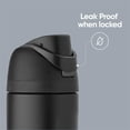 thumbnail image 4 of Owala Stainless Steel Water Bottle 32 oz - Very, Very Dark, 4 of 5