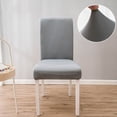 thumbnail image 4 of Meitianfacai Solid Color Brushed High Elastic Chair Cover Soft And Comfortable Chair Seat Cover -proof And Dirt- Chair Slipcover Suitable For Dining Chair, 4 of 4