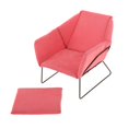 thumbnail image 4 of 1/6 Simulation Small Sofa Miniature Furniture Couch Model Doll House Pink, 4 of 6