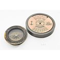 thumbnail image 1 of Old Modern Handicrafts AK034 100 Year Calendar & Compass Quote- Set of 2, 1 of 1