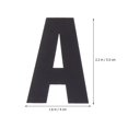 thumbnail image 2 of 5Pcs Iron On Letters Clothes Letter Patches Clothes Repairing Patches Heat Transfer Letters Patches, 2 of 9