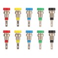 thumbnail image 2 of Prise Banane, 10A Maximum PA Shell 2mm Panneau de Fixation Post Adaptateur Sûr pour l'Électronique pour les Navires pour RVs, 2 of 8