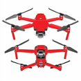 thumbnail image 2 of MightySkins DJMAVPR18-Solid Red Peau pour DJI Mavic 2 Pro Ou Zoom - Rouge Uni, 2 of 4