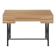 thumbnail image 2 of Monarch Specialties Computer Desk, Home Office, Laptop, Storage Drawers, 48"l, Work, Metal, Laminate, Brown, Black, Transitional, 2 of 9