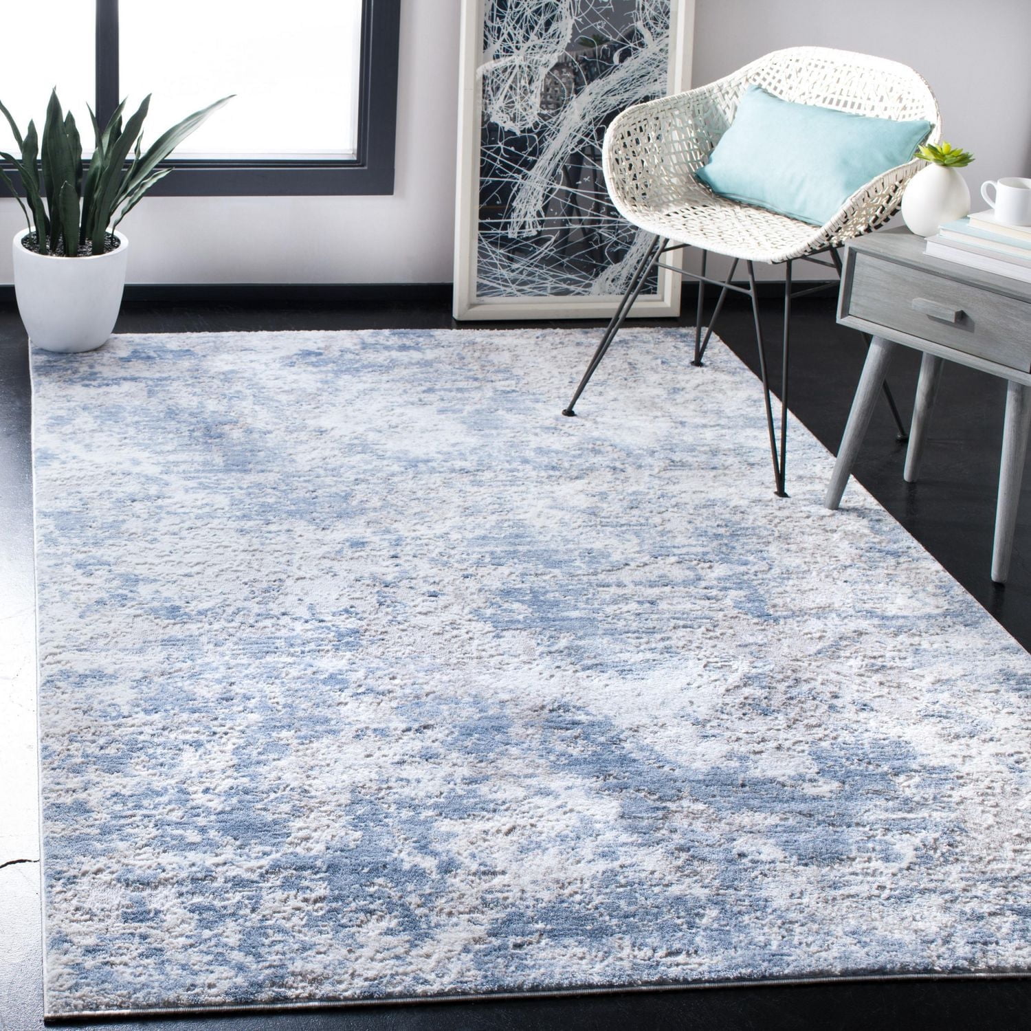 SAFAVIEH Amelia Alastar Abstract Distressed Area Rug