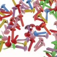 thumbnail image 2 of kurtrusly Assorted 100Pc Metal Round Head Brads for Paper Craft and Scrapbook 5x11mm Colored Fasteners Style A 1Set, 2 of 6