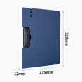 thumbnail image 2 of 5 Pcs Pince Unique Dossier A4 Multifonction Pliable Bloc-Notes Stockage de Données Fournitures de Bureau, 2 of 7