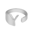 thumbnail image 1 of PVCS Fashion Couple Ring Twenty Six English Letter Open Ring Couple Jewelry, 1 of 1