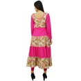 thumbnail image 3 of Bimba Kurti Longue en Coton pour Femmes Rose Kurta pour Dames à Manches Longues Robe Imprimée à Motif Floral, 3 of 7