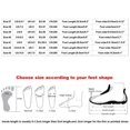 thumbnail image 3 of Kcodviy Breathable Toe Women's Summer Memory Foam Sandals Women Weave Flat Beach Shoes Rhinestone Sandals for Women Open Slip on Sandals Womens Platform Sandals Bow Women's Sandals, 3 of 5