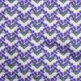 thumbnail image 1 of oneOone Polyester Spandex Purple Fabric Floral Craft Projects Decor Fabric Printed By The Yard 56 Inch Wide, 1 of 5