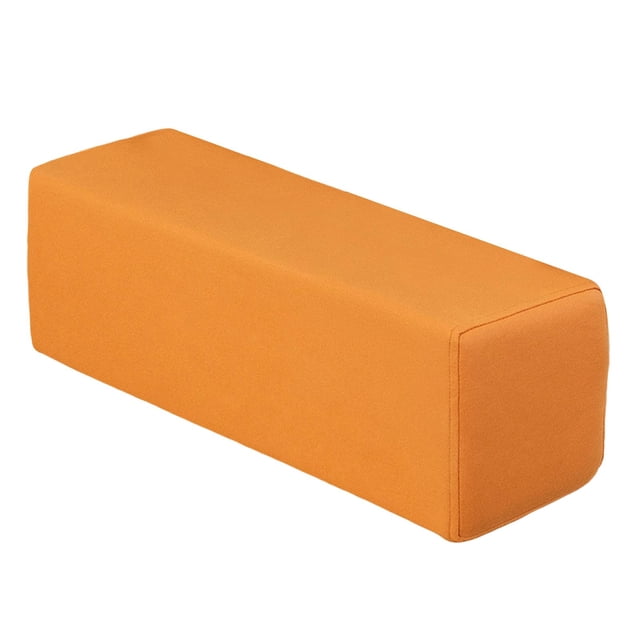 DOLITY Sofa Arm Rest Pillow Versatile Elbow Support for Bedroom Living Room Sitting Orange