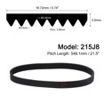thumbnail image 2 of Unique Bargains 215J8 PJ V-Ribbed Belt, EPDM Industrial Transmission Serpentine Belt, 2 Packs, 2 of 5