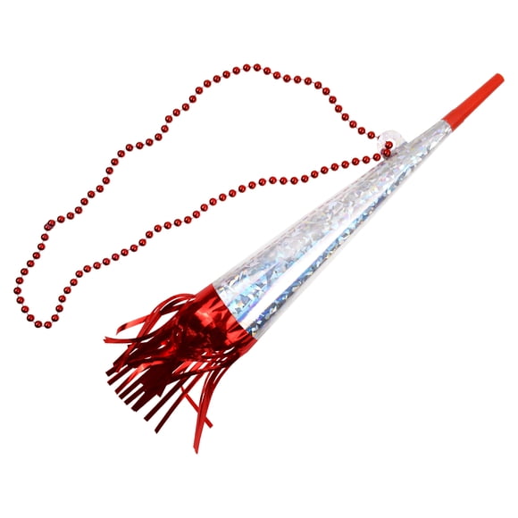 Collier de perles rouges Canada (1 pièce), corne, 81 cm, adulte, décoration, fête du Canada, une façon de célébrer