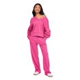 thumbnail image 2 of No Boundaries Women's Oversized V-Neckline Popover, 2 of 6