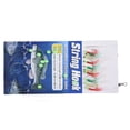 thumbnail image 4 of Rigs Bait 10 Hooks Fishing Feather Lures Sea Herring Baits String Hooks, 4 of 8
