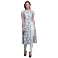 thumbnail image 1 of Bimba Kurta Imprimée Tenue d'Été Kurti pour Dames Tunique Droite Hauts Femmes, 1 of 6