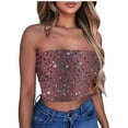 thumbnail image 2 of Tube Tops, Womens Printed Strapless Yoga Exercise Chest Wrap Pullover, 2 of 4