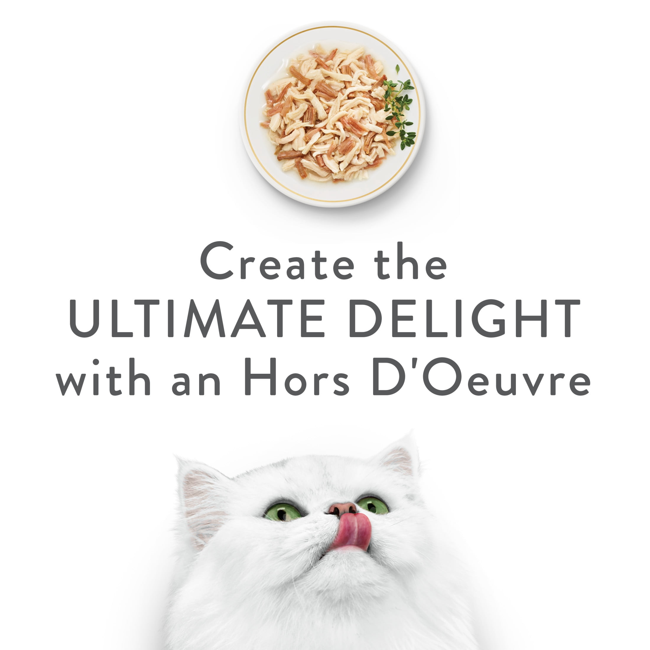 Fancy Feast Hors d'œuvre Amuse-gueule au poulet et au bœuf en lanières, Gâteries pour Chats 57 g
