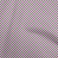 thumbnail image 1 of oneOone Velvet Purple Fabric Check Craft Projects Decor Fabric Printed By The Yard 58 Inch Wide, 1 of 5