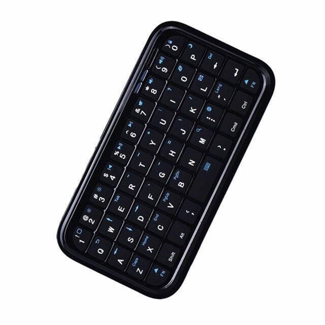 LEHOZIHEQ Universal Bluetooth Mini Keyboard, Wireless Compact Keyboard, Any-Angle Stand for Android/iOS/Windows, Dual-Device Keypad