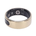 thumbnail image 1 of Smart Ring, 5ATM Fitness Tracker Ring Touch Control  for Running Black,Gold, 1 of 7