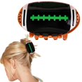 thumbnail image 1 of Geometric Rugby Hair Clips Rugby Hair Clips Shape Hair Jaw Clips American Football Hair Clips Non Slip Sports Hair Barrettes Strong Hold Hair Styling Accessories For Wom,Black Polyester Hair Clip, 1 of 7