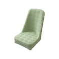 thumbnail image 2 of EGNMCR Home Decor, Room Decor, Wall Decor Large Arcs Half Pack Elastic Dining Table Chair Cover Half Round Household Chair Cover Cushion Backrest One Universals Chair Flock Stools Cover Cover, 2 of 6